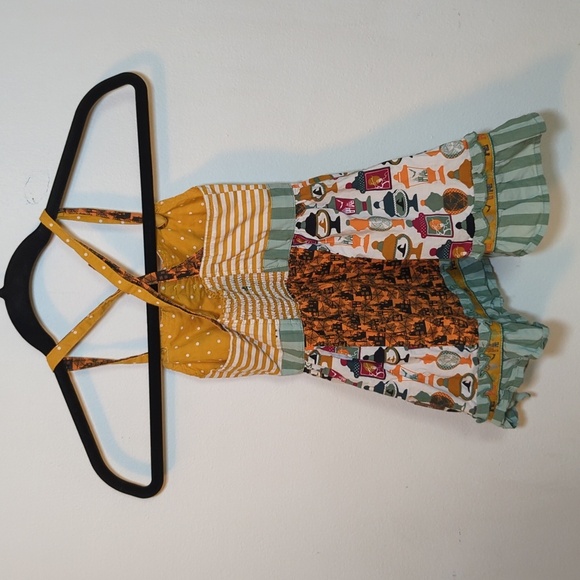 Matilda Jane Choose Your Own Path Halloween Trick Or Treat Knot Top Girls Size 6 - Picture 2 of 5